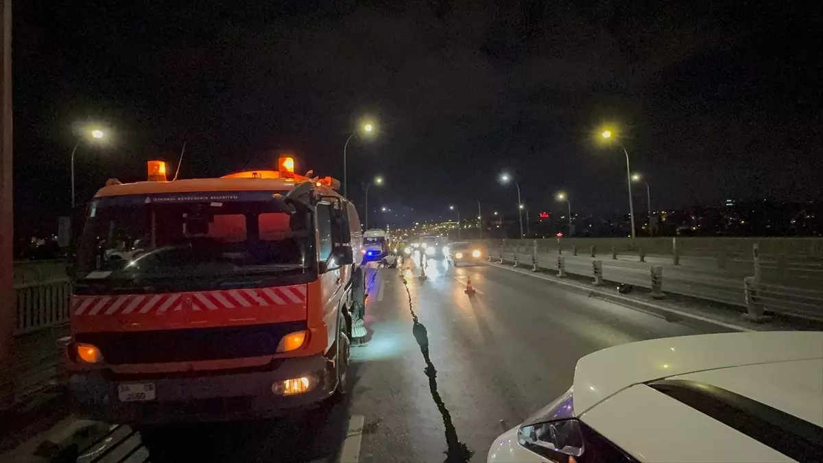 Haliç Köprüsü’nde Motosiklet Kazası: Bir Ölü