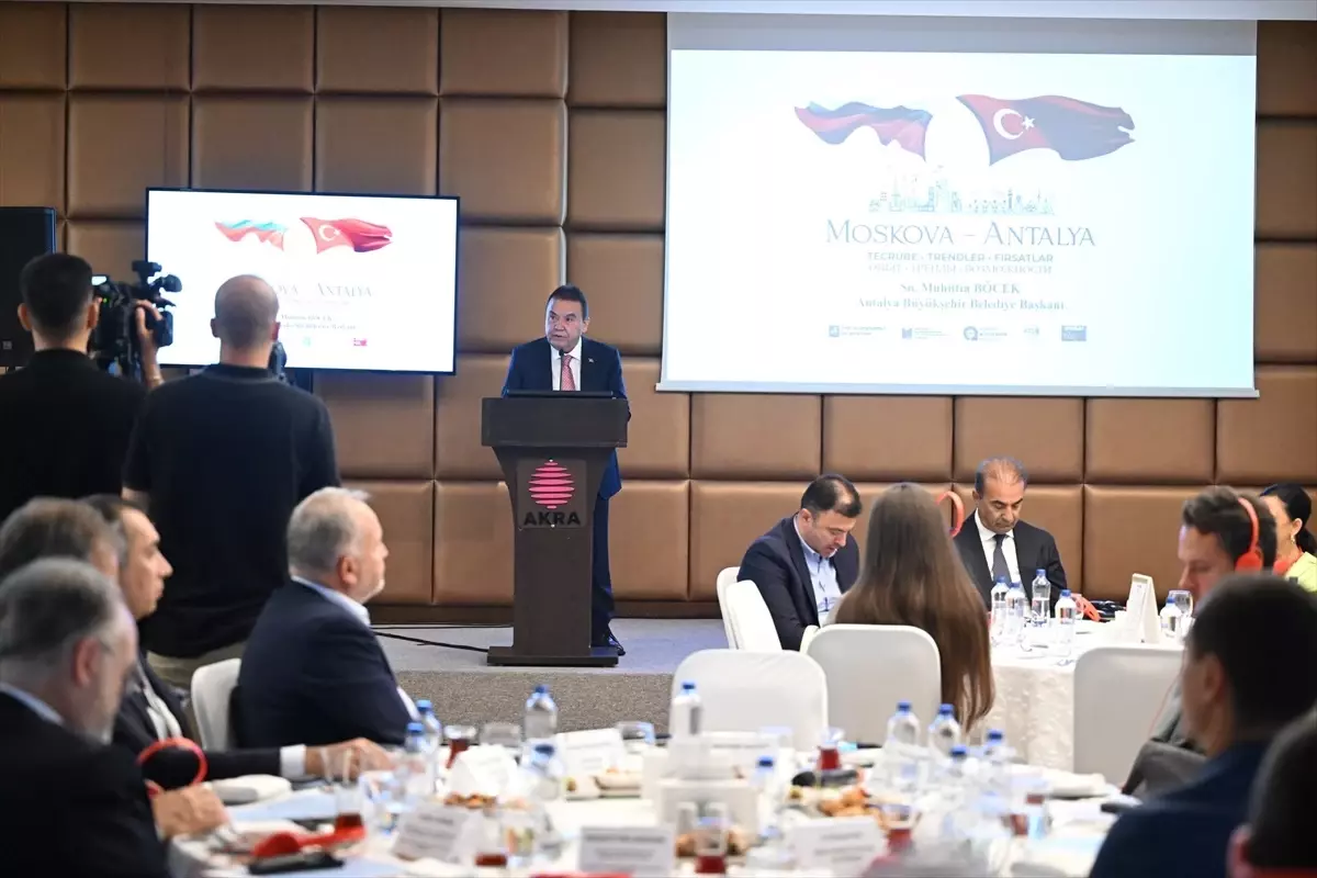 Türk-Rus İş Dünyası Buluşmaları Antalya’da