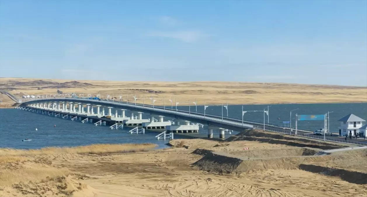 Kazakistan’ın En Uzun Araç Köprüsü Açıldı