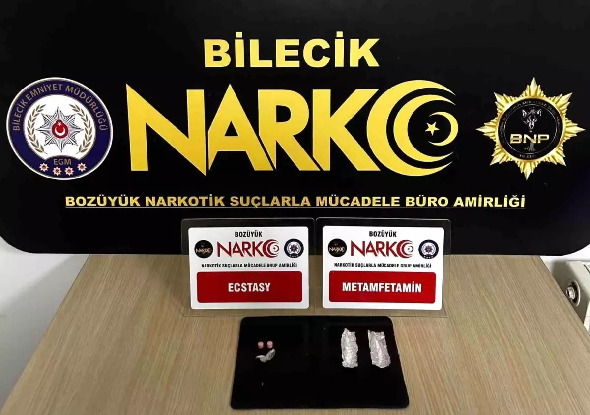Bilecik’te Uyuşturucu Yakalandı