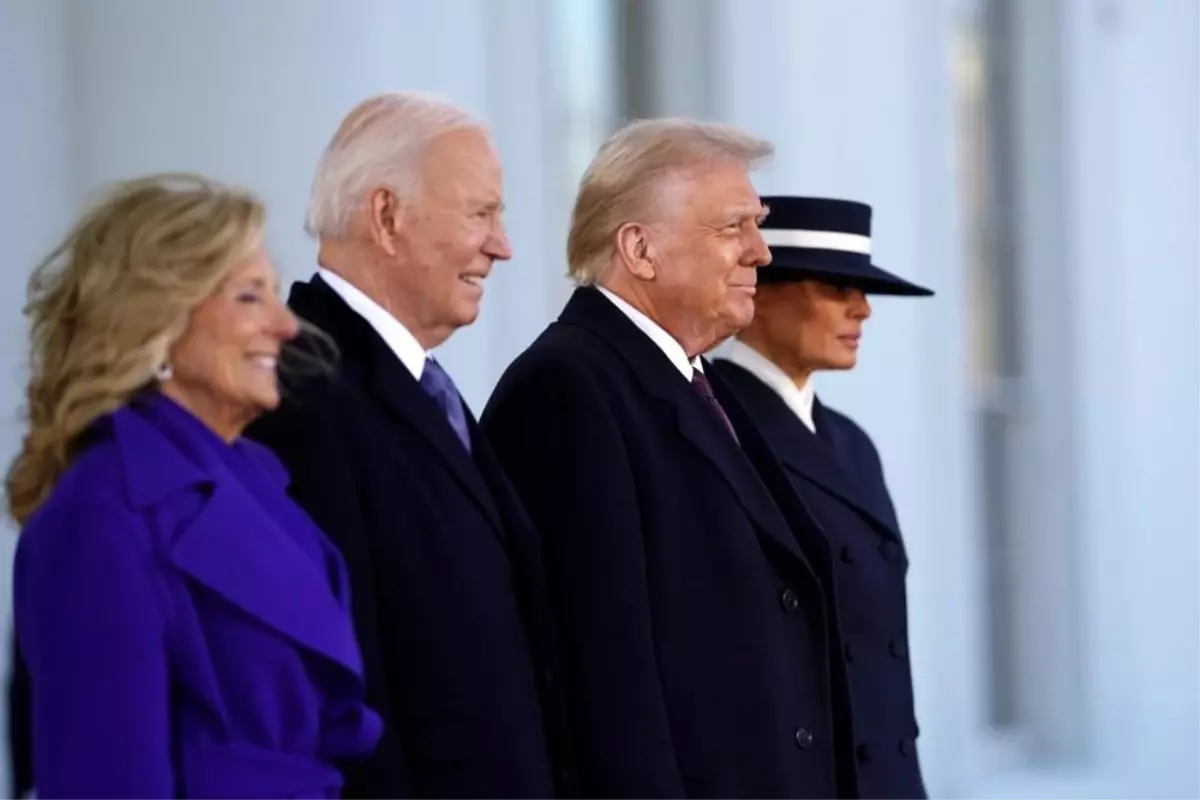 Trump, Beyaz Saray’da Biden ile Karşılaştı
