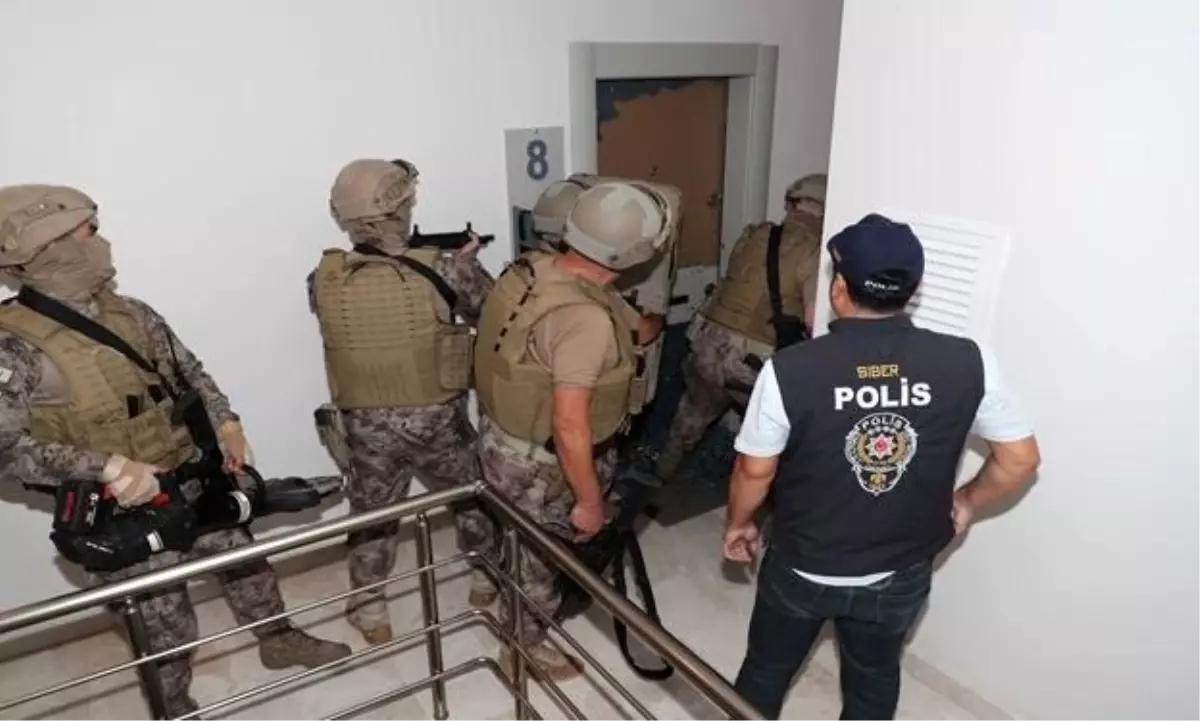 Antalya’da Siber Suç Operasyonu: 16 Gözaltı