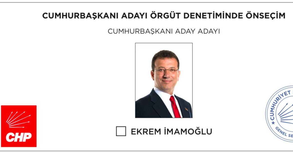 CHP’de oy pusulaları basıldı