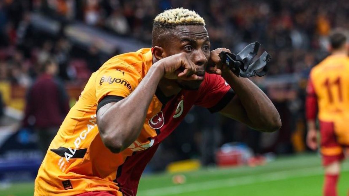 Galatasaray’da Victor Osimhen derbiye odaklandı