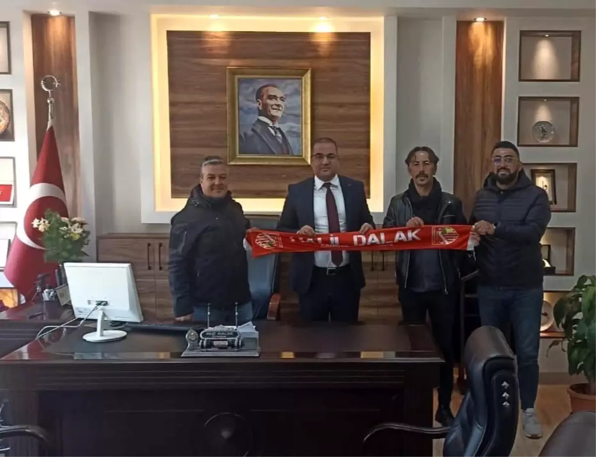 Taraftarlar Kaymakam Dalak’ı Ziyaret Etti