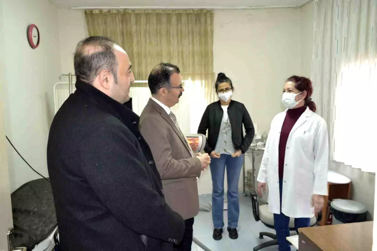 Kaymakam Ateş Eskihisar Sağlık Evi’ni Ziyaret Etti