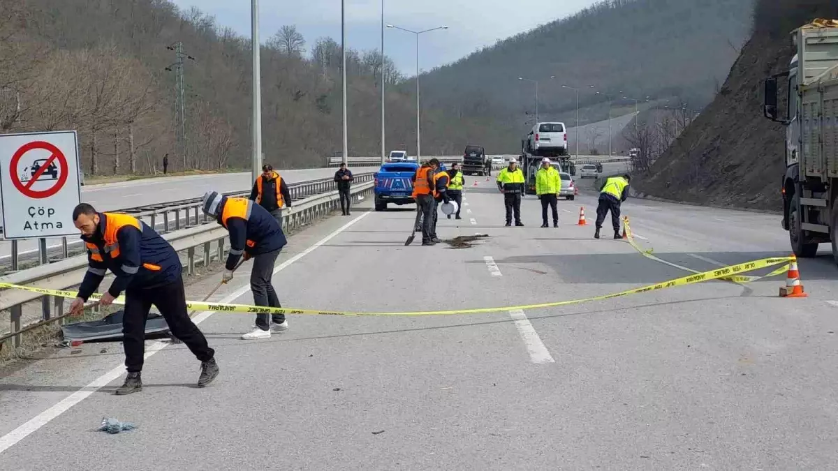 Samsun’da Lastik Patlaması Feci Kaza Yarattı