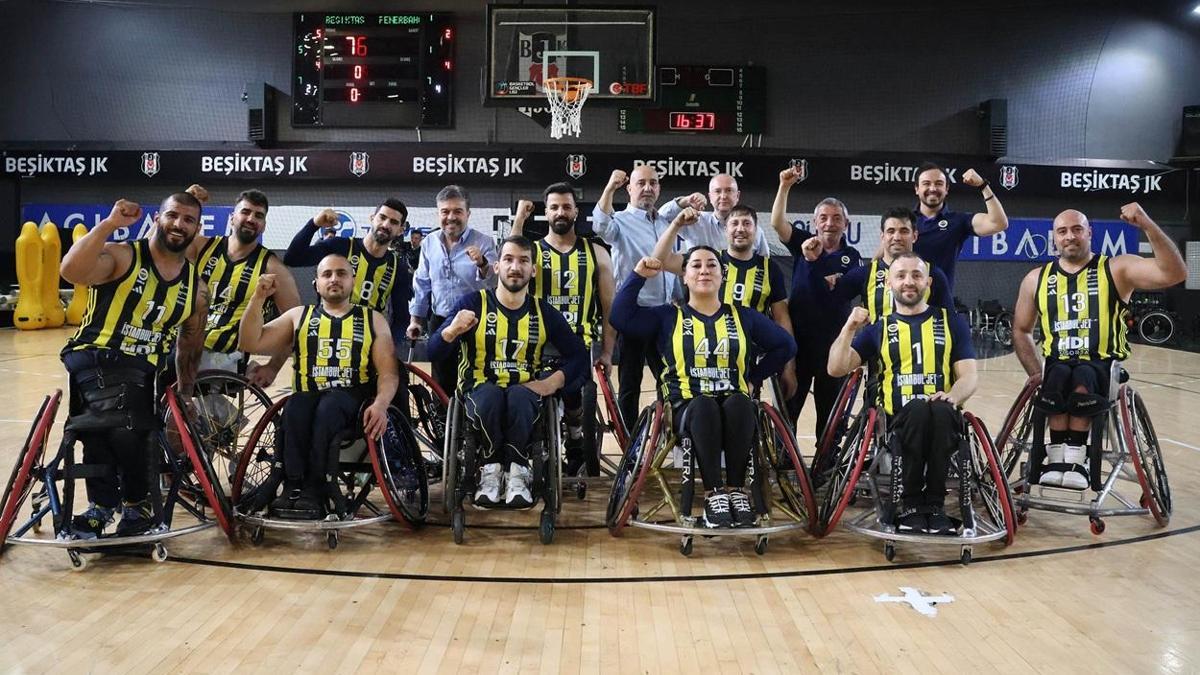 Tekerlekli Sandalye Basketbol Süper Ligi’nde Beşiktaş’ı eleyen Fenerbahçe, finalde Galatasaray’ın rakibi oldu