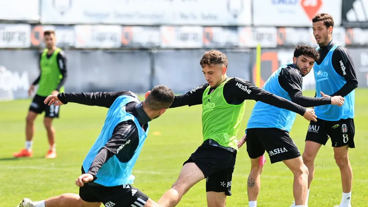 Beşiktaş kondisyon ve taktik çalıştı!
