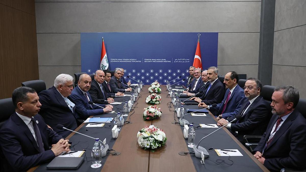 Türkiye-Irak arasında Antalya’da kritik toplantı
